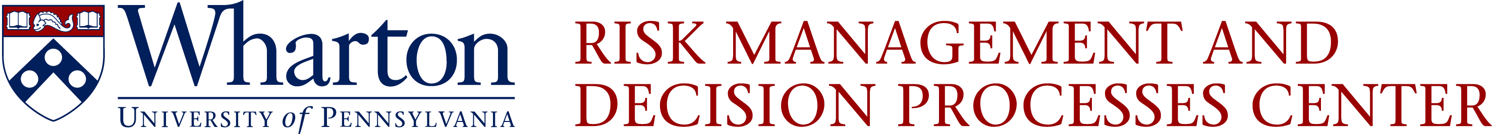 Wharton Risk Management and Decision Process Center